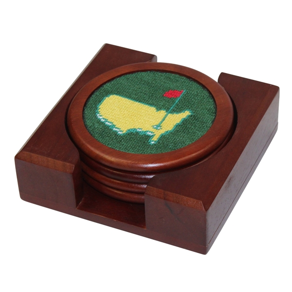 Masters Coaster Set- Smathers & Branson Needlepoint