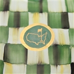 Masters Checkered Heart Shaped Cocktail Plate- MacKenzie-Childs Exclusive
