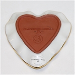 Masters Checkered Heart Shaped Cocktail Plate- MacKenzie-Childs Exclusive