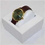 Masters Exquisite Leather Band High End Watch