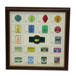 Limited Edition 2016 Masters Commemorative Pin Set- #20/250 Framed