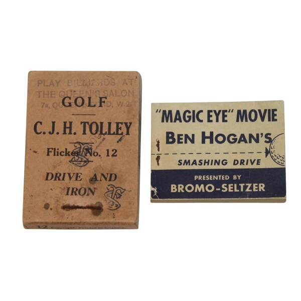 Ben Hogans "Magic Eye" Movie & Cyril Tolley Drive and Iron No. 12 Flicker Books