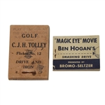 Ben Hogans "Magic Eye" Movie & Cyril Tolley Drive and Iron No. 12 Flicker Books