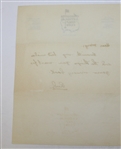 1933 Letter on Augusta National Letterhead with First Day Cachet - from 'Reed'