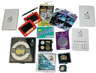 Miscellaneous Masters Items Lot - Badges, Scorecards, Ball Markers, Bag Tags, and other