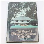 Clifford Roberts Signed Book Card with First Edition 'Story of Augusta National Golf Club' Book JSA #Q64241