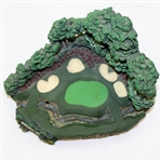 Augusta 13th Hole Green by Fairway Replicas - Excellent Condition - Discontinued