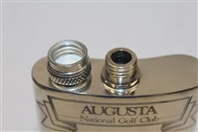 Augusta National Golf Club Pewter Golf Flask - with Funnel - Excellent Condition