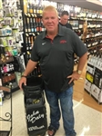 John Daly Signed Match Used Firestick Golf Bag JSA #Q64243