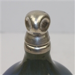 Fulper Decanter and Music Box with Sterling Sliver Inlay- Circa 1900