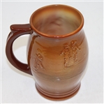 Royal Doulton Kingsware Airbrushed Tankard- Golfer and Caddy