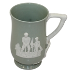 Copeland Spode Pitcher- Golfer and Caddy