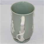 Copeland Spode Pitcher- Golfer and Caddy