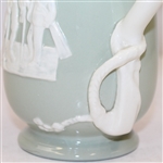 Copeland Spode Pitcher- Golfer and Caddy