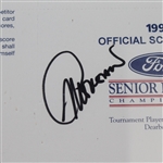1998 Senior PGA Tour Grand Slam Scorecard Display Signed By Hale Irwin and Gil Morgan