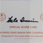 1998 Senior PGA Tour Grand Slam Scorecard Display Signed By Hale Irwin and Gil Morgan