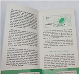 Masters Spectator's Guides- 1977, 1979, 1984, 1985