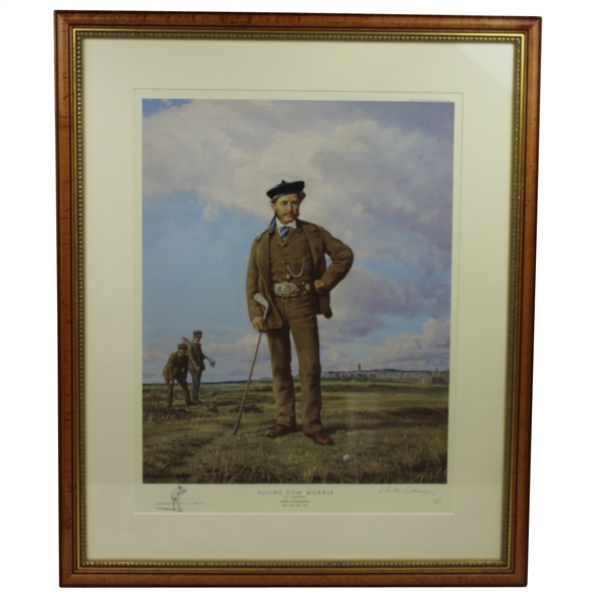 Young Tom Morris Painting- Limited Number 173/350- Framed