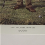 Young Tom Morris Painting- Limited Number 173/350- Framed