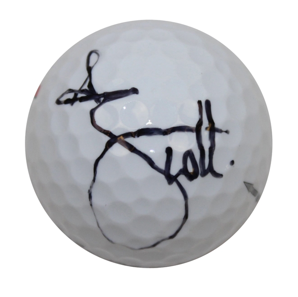 Adam Scott Signed Masters Logo Golf Ball PSA/DNA #Z63776