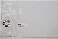 Rory McIlroy Signed 2014 PGA Championship Embroidered White Flag JSA #L07527