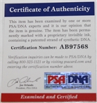 Rickie Fowler Signed Orange PUMA Hat PSA/DNA #AB97568