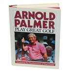 Phil Mickelson Signed Arnold Palmer - Play Great Golf Book with Palmer Inscription JSA #Q64235