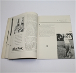 1931 US Open at Inverness Club Program - Billy Burke Winner