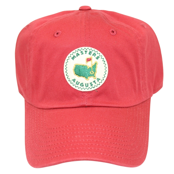 Masters Undated Augusta Red Circle Patch Stitch Hat