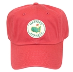 Masters Undated Augusta Red Circle Patch Stitch Hat