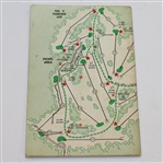 1961 Masters Spectators Guide- Gary Player Win