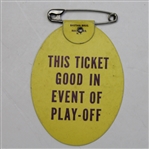 1965 Masters Series Badge- Jack Nicklaus Win