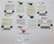 Masters Series Badges- 1990-96, 1998, 1999