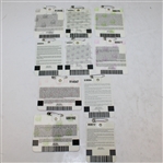 Masters Series Badges- 2000-2009- Multiple Woods and Mickelson Wins