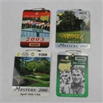 Masters Series Badges- 2000-2009- Multiple Woods and Mickelson Wins