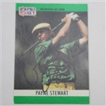 Payne Stewart Signed Golf Card- JSA K89806