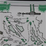 Masters Tournament Ashtray- Course Layout