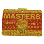 1975 Masters Series Badge- Jack Nicklaus Win