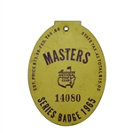 1965 Masters Series Badge- Jack Nicklaus Win
