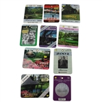 Masters Series Badges- 2000-2009- Multiple Woods and Mickelson Wins