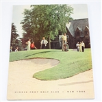 1959 US Open at Winged Foot GC Program - Billy Casper Winner
