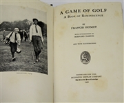Francis Ouimet Signed 'A Game of Golf' Book - Long Inscription JSA ALOA