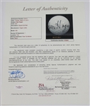 Ben Hogan Signed 'Hogan 4' Logo Golf Ball FULL JSA LETTER #18442