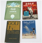 Lot of 9 Miscellaneous Golf Books