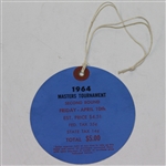 1964 Masters Tournament Friday Ticket #4107