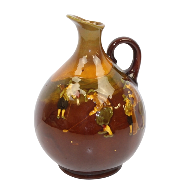 Royal Doulton Kingsware Jug- Golf Themed- R. Wayne Perkins Collection