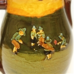 Royal Doulton Kingsware Pitcher- Golf Scene- R. Wayne Perkins Collection