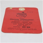 1951 Masters Tournament Sunday Ticket #1861 - Ben Hogan Winner