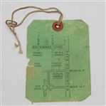 1954 Masters Tournament Series Badge #2779 - Sam Snead Winner