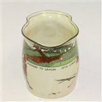 Royal Doulton Large Golf Milk Jug C. 1920 - R. Wayne Perkins Collection